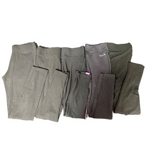 EUC Bundle: Full length leggings. Size L.